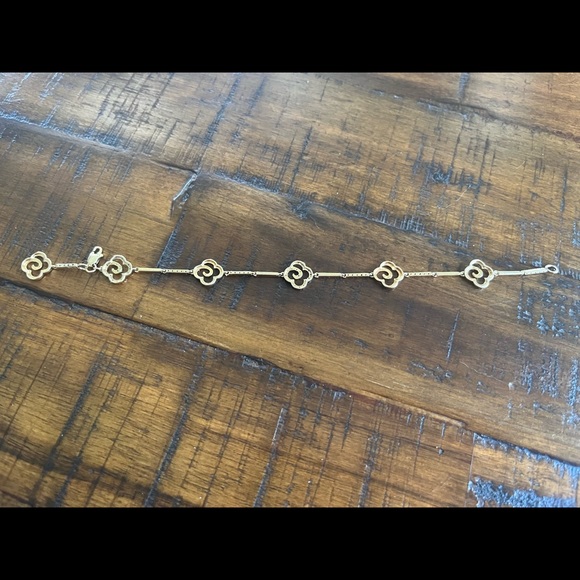 Diamond and 14kt Gold Bracelet - Picture 12 of 12